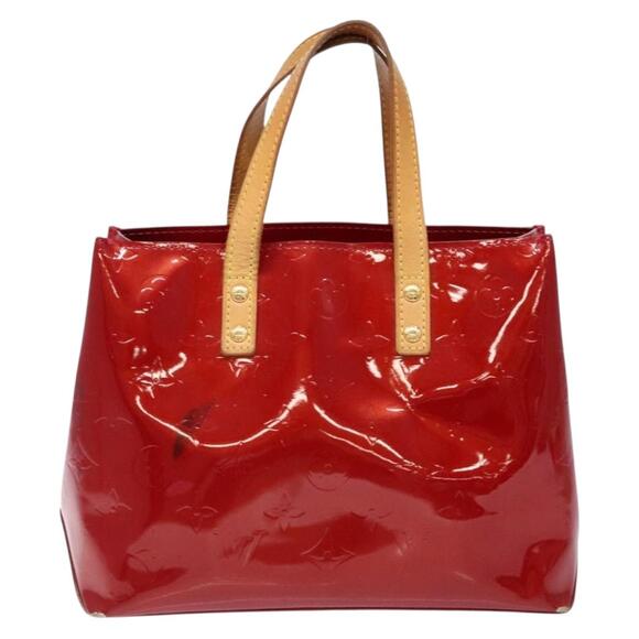 LOUIS VUITTON Monogram Vernis Reade PM Hand Bag Pomme D'amour M91990 - Picture 2 of 12